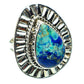 Azurite Rings handcrafted by Ana Silver Co - RING43379
