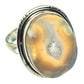 White Geode Slice Rings handcrafted by Ana Silver Co - RING43413