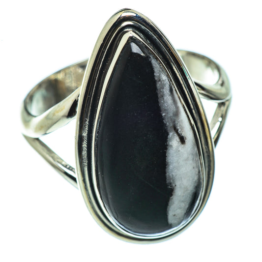 Pinolith Jasper Rings handcrafted by Ana Silver Co - RING43659