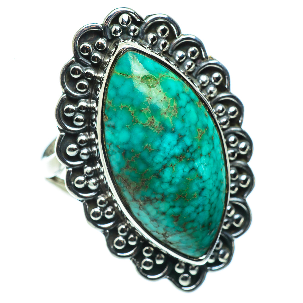 Chrysocolla Rings handcrafted by Ana Silver Co - RING43673
