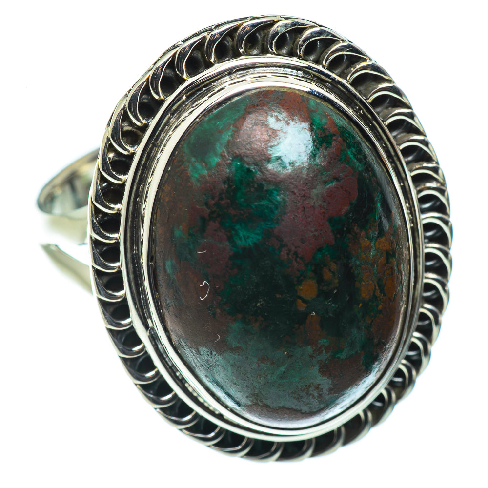 Chrysocolla Rings handcrafted by Ana Silver Co - RING43690