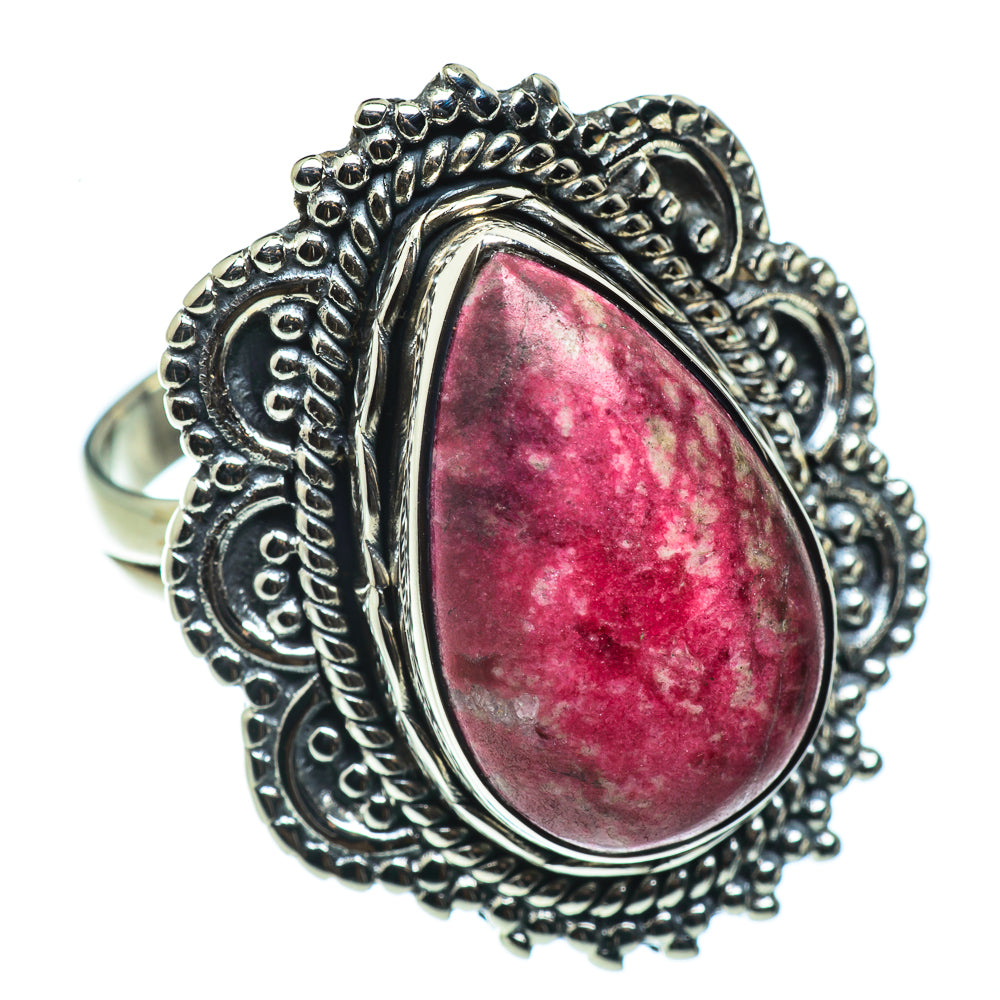 Thulite Rings handcrafted by Ana Silver Co - RING43727