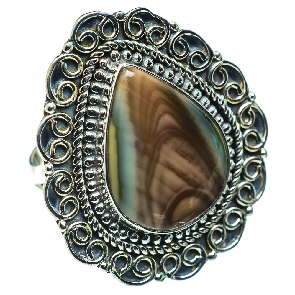 Willow Creek Jasper Rings handcrafted by Ana Silver Co - RING43813