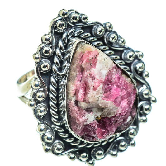 Pink Tourmaline In Quartz Rings handcrafted by Ana Silver Co - RING43820