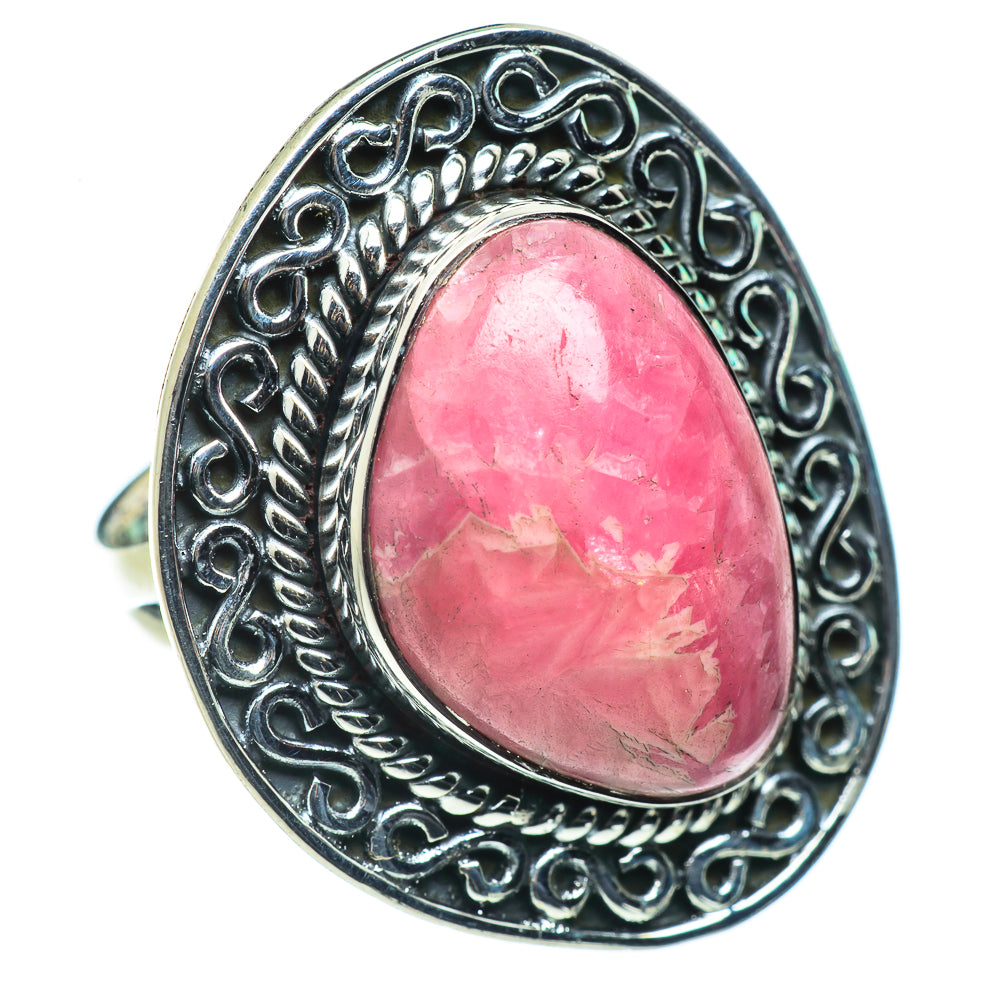 Rhodochrosite Rings handcrafted by Ana Silver Co - RING43824