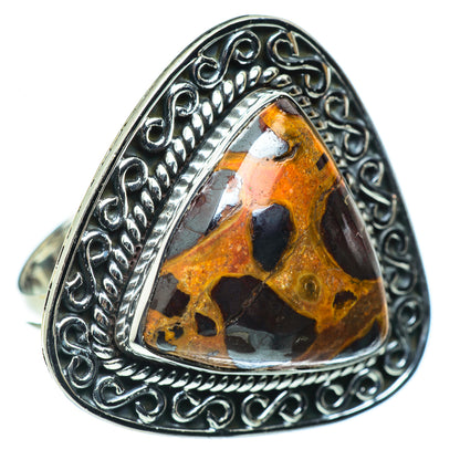 Chert Breccia Rings handcrafted by Ana Silver Co - RING43886 - Photo 2