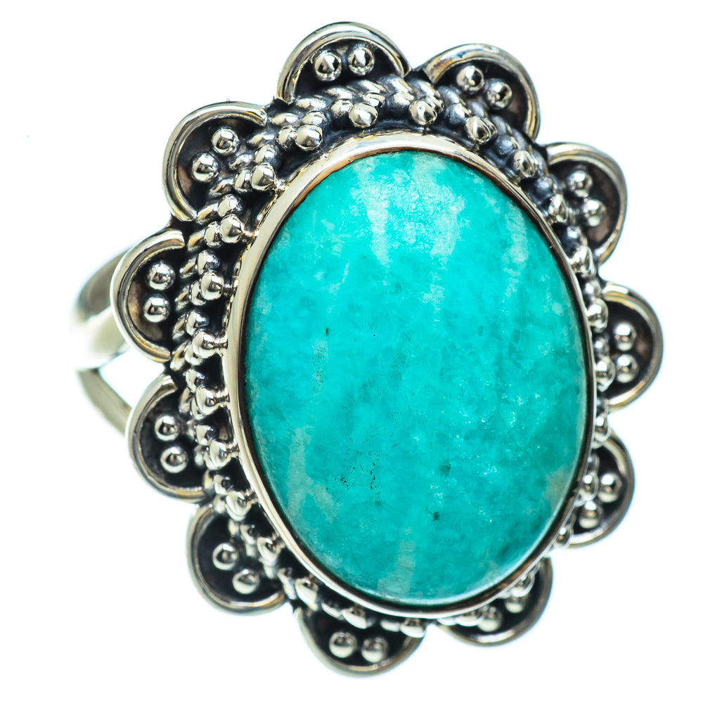 Amazonite Rings handcrafted by Ana Silver Co - RING43895