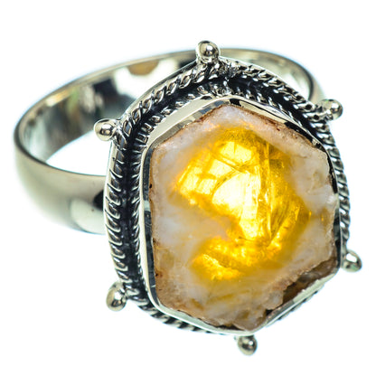 Citrine Rings handcrafted by Ana Silver Co - RING43901