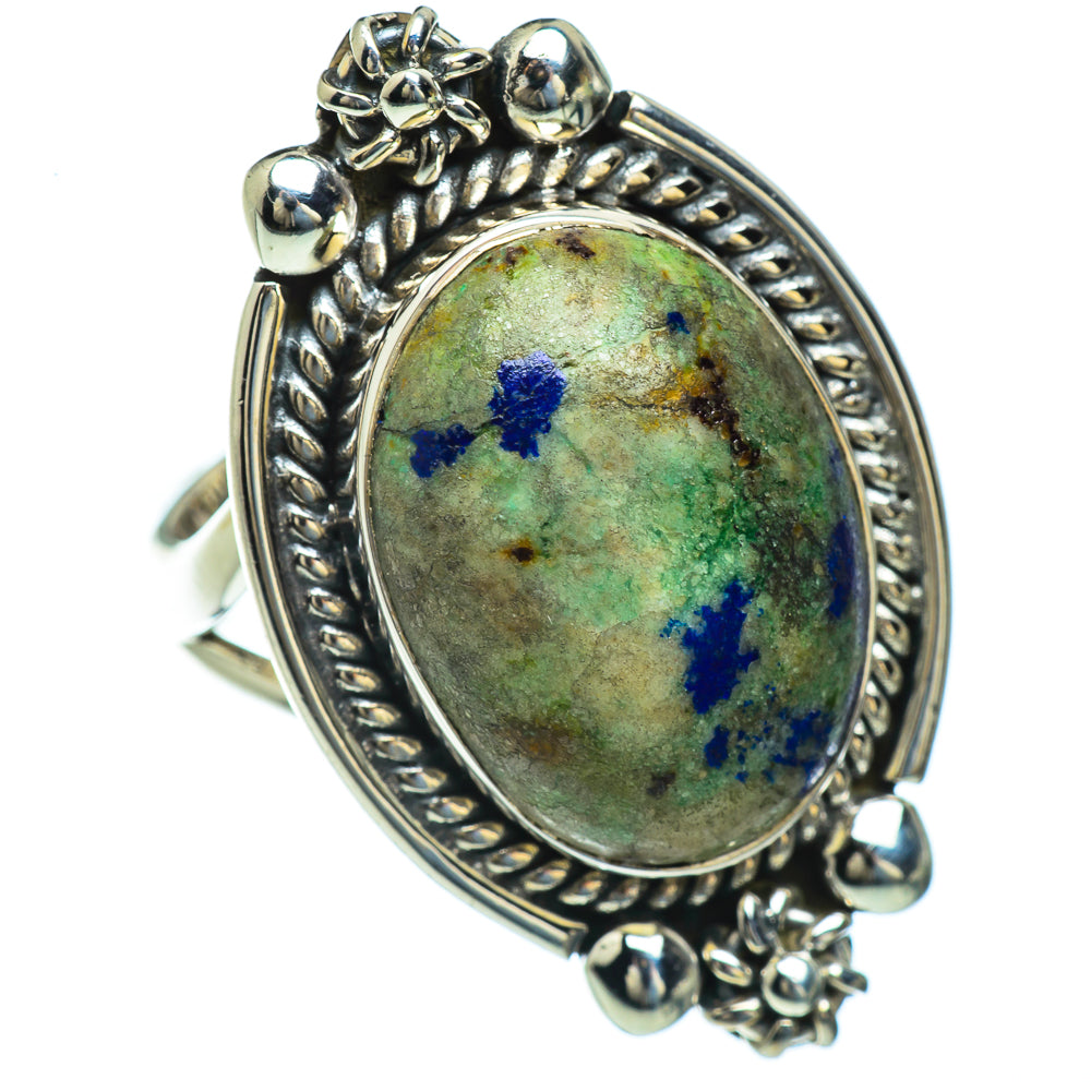 Azurite Rings handcrafted by Ana Silver Co - RING43964