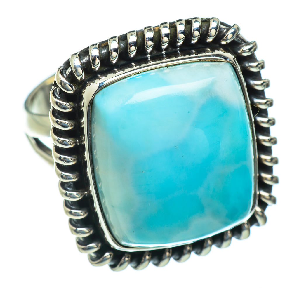 Larimar Rings handcrafted by Ana Silver Co - RING43967