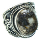Pyrite Agate Rings handcrafted by Ana Silver Co - RING43982