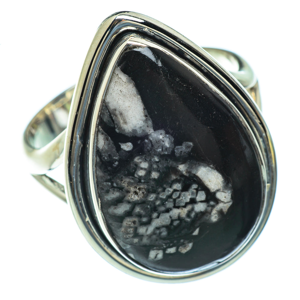 Pinolith Jasper Rings handcrafted by Ana Silver Co - RING44027
