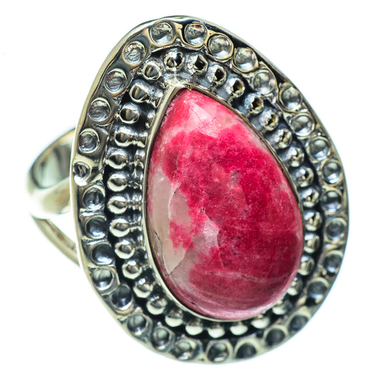 Thulite Rings handcrafted by Ana Silver Co - RING44060