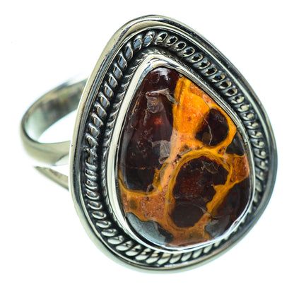 Chert Breccia Rings handcrafted by Ana Silver Co - RING44071 - Photo 2
