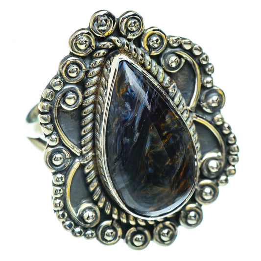 Pietersite Rings handcrafted by Ana Silver Co - RING44084