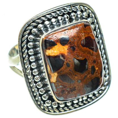 Chert Breccia Rings handcrafted by Ana Silver Co - RING44111 - Photo 2