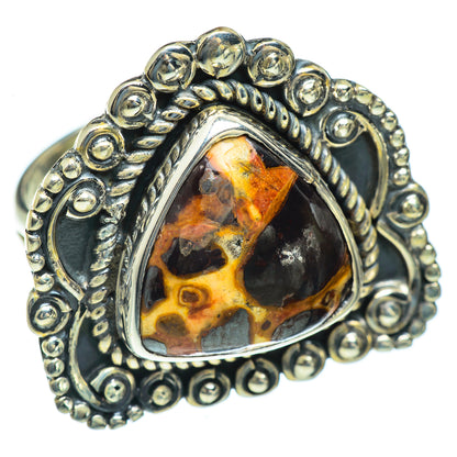 Chert Breccia Rings handcrafted by Ana Silver Co - RING44159 - Photo 2