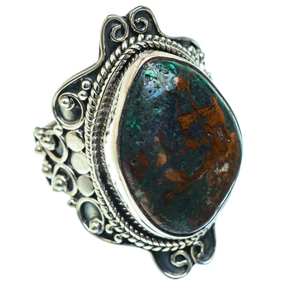 Chrysocolla Rings handcrafted by Ana Silver Co - RING44183