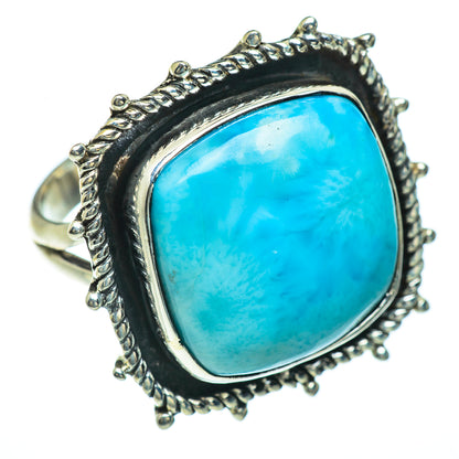 Larimar Rings handcrafted by Ana Silver Co - RING44204