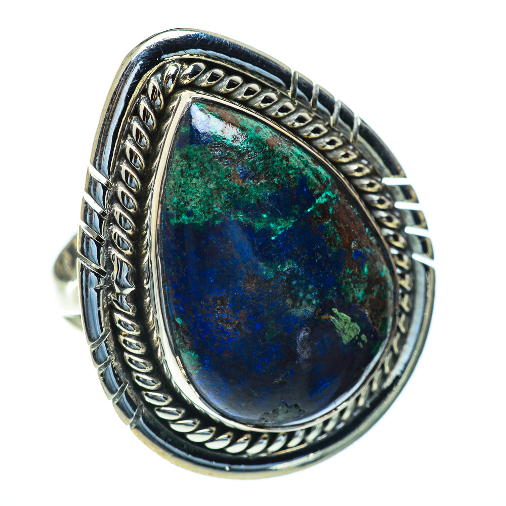 Chrysocolla Rings handcrafted by Ana Silver Co - RING44262