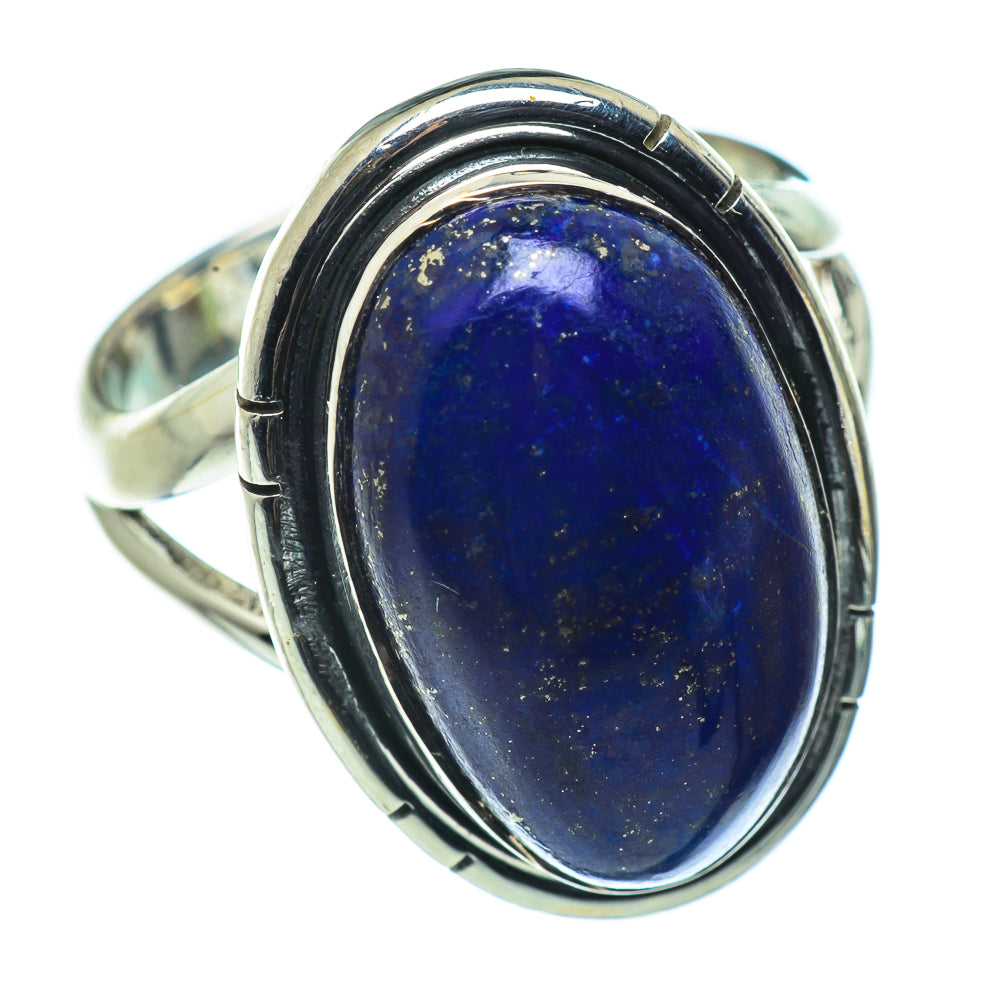 Lapis Lazuli Rings handcrafted by Ana Silver Co - RING44352