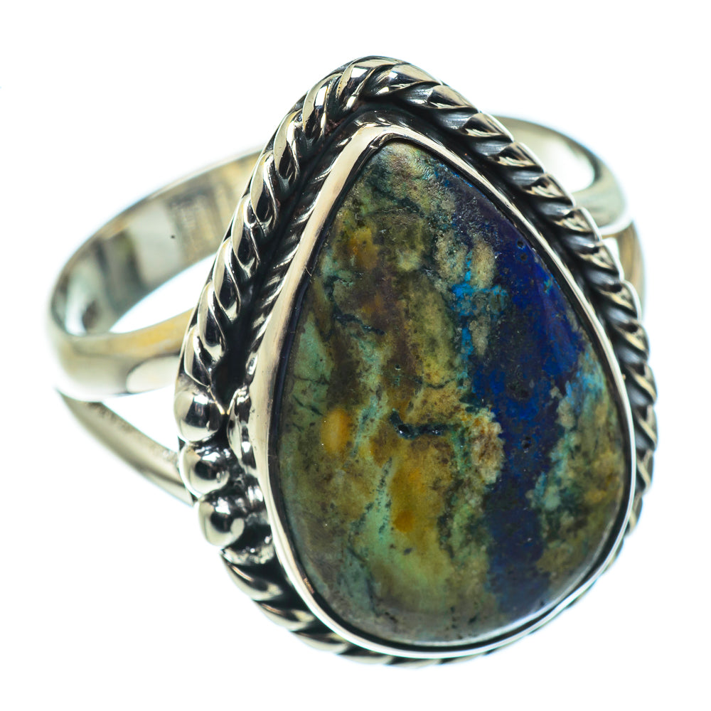 Azurite Rings handcrafted by Ana Silver Co - RING44372