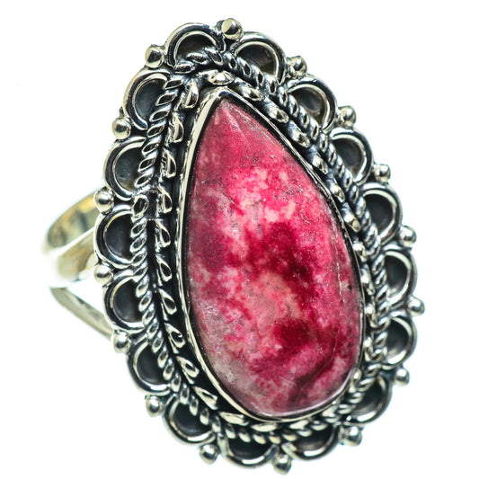 Thulite Rings handcrafted by Ana Silver Co - RING44392