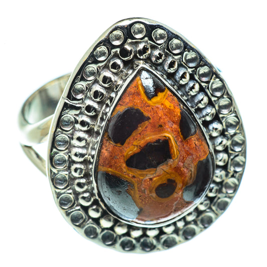 Chert Breccia Rings handcrafted by Ana Silver Co - RING44484
