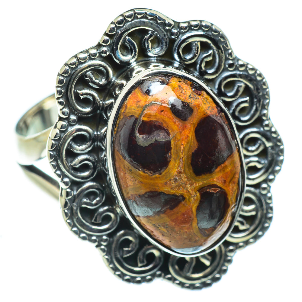 Chert Breccia Rings handcrafted by Ana Silver Co - RING44581