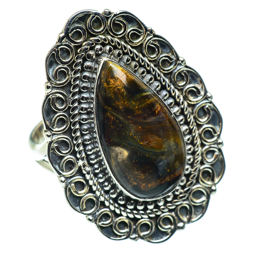 Pietersite Rings handcrafted by Ana Silver Co - RING44617