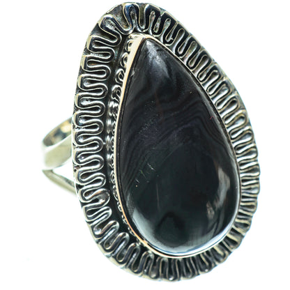 Psilomelane Rings handcrafted by Ana Silver Co - RING44663