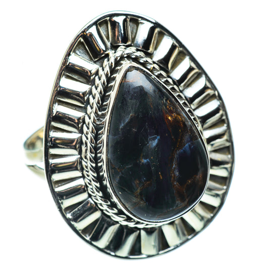 Pietersite Rings handcrafted by Ana Silver Co - RING44680