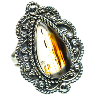 Montana Agate Rings handcrafted by Ana Silver Co - RING44686