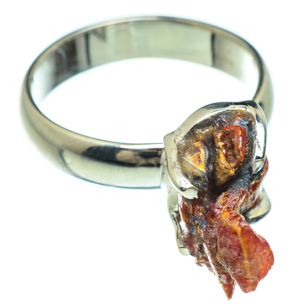 Vanadinite Rings handcrafted by Ana Silver Co - RING44727