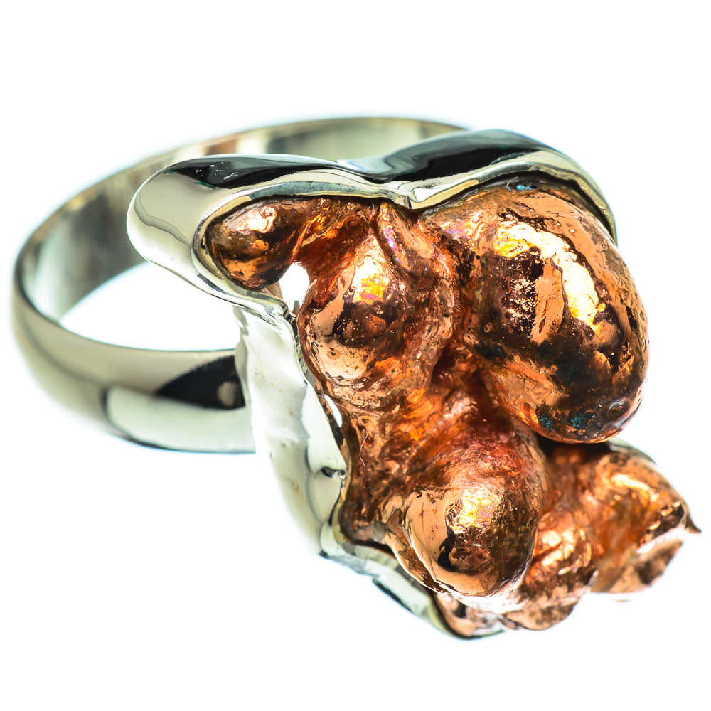 Splash Copper Rings handcrafted by Ana Silver Co - RING44759