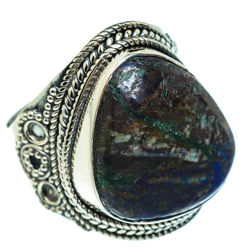 Azurite Rings handcrafted by Ana Silver Co - RING44765