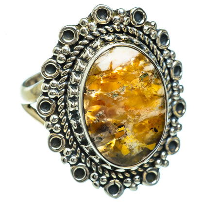 Brecciated Mookaite Rings handcrafted by Ana Silver Co - RING44781