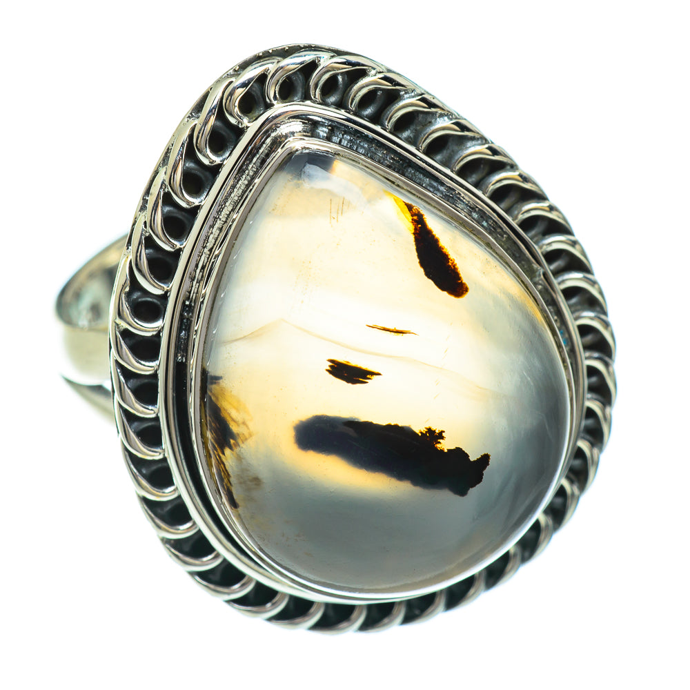 Montana Agate Rings handcrafted by Ana Silver Co - RING44840