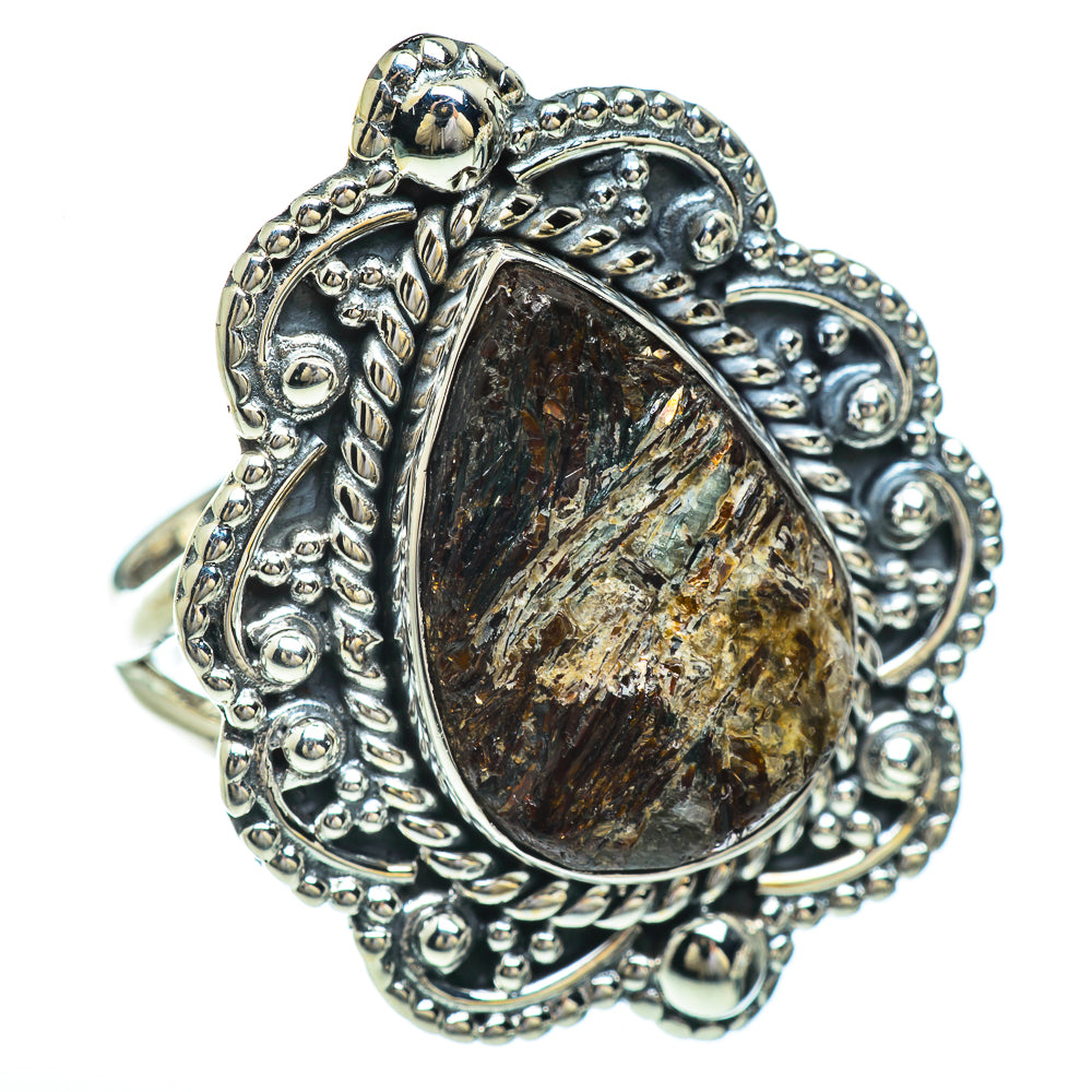 Astrophyllite Rings handcrafted by Ana Silver Co - RING44891 - Photo 2