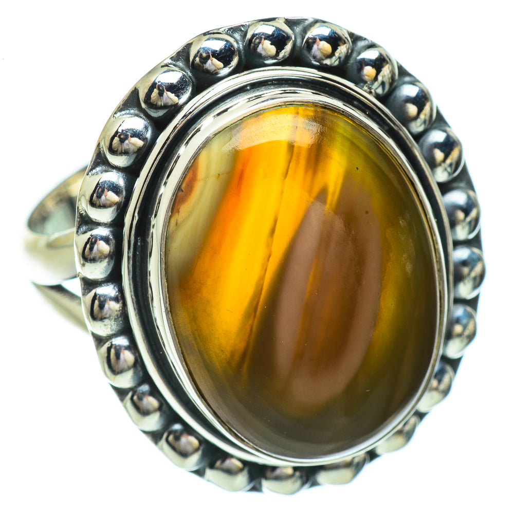 Willow Creek Jasper Rings handcrafted by Ana Silver Co - RING44918
