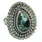 Seraphinite Rings handcrafted by Ana Silver Co - RING45002
