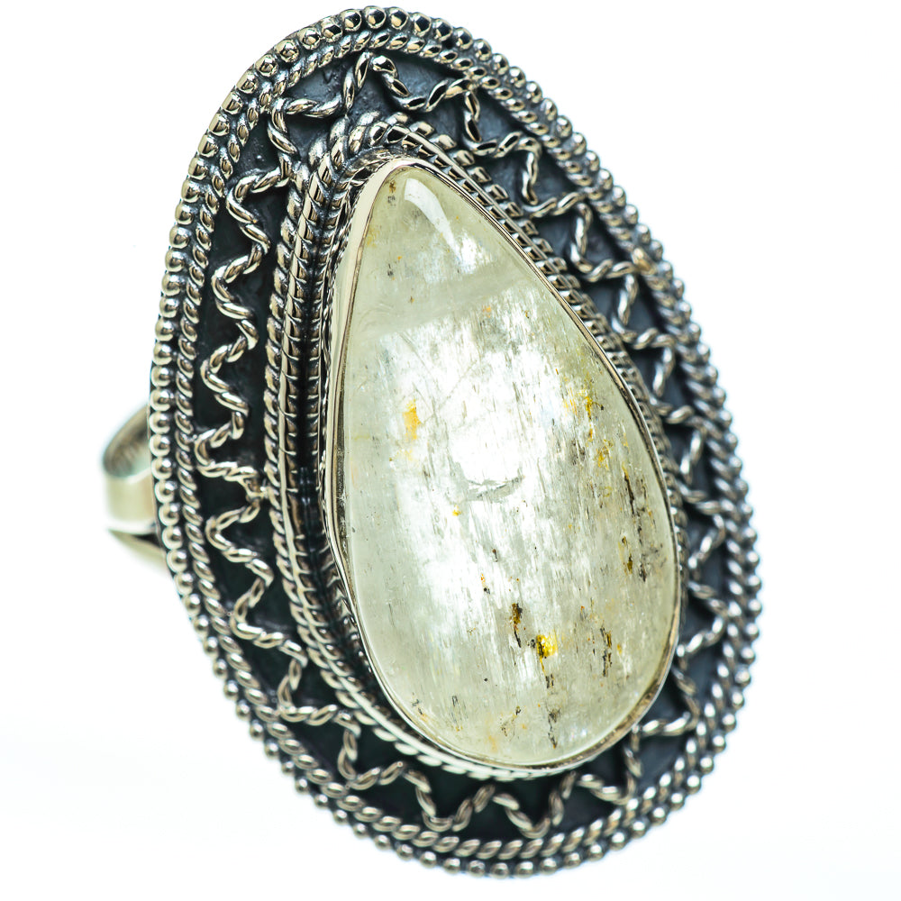 Prehnite Rings handcrafted by Ana Silver Co - RING45017