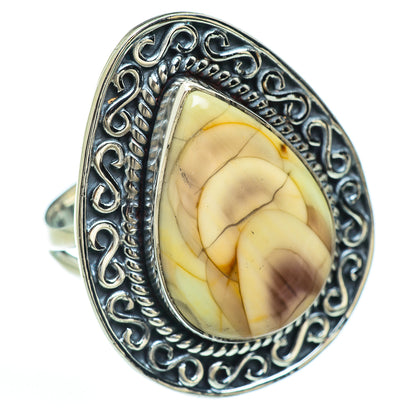 Willow Creek Jasper Rings handcrafted by Ana Silver Co - RING45038