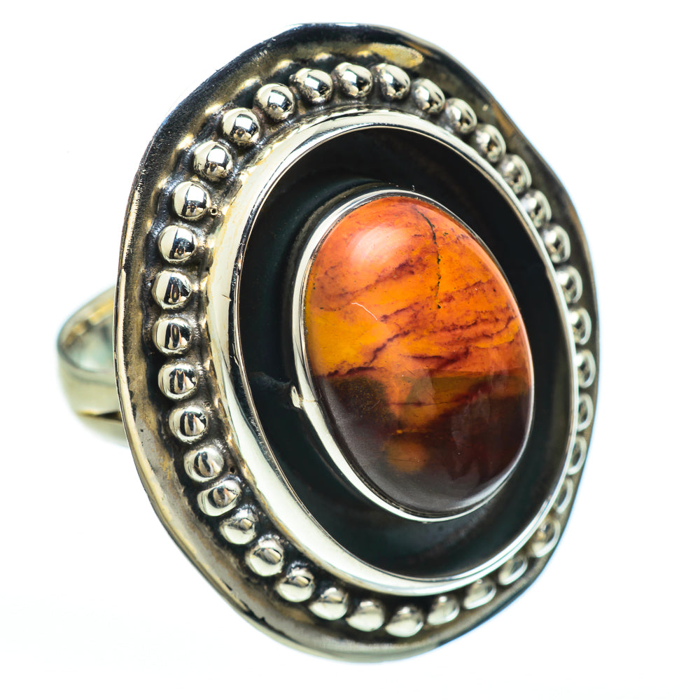 Mookaite Rings handcrafted by Ana Silver Co - RING45040
