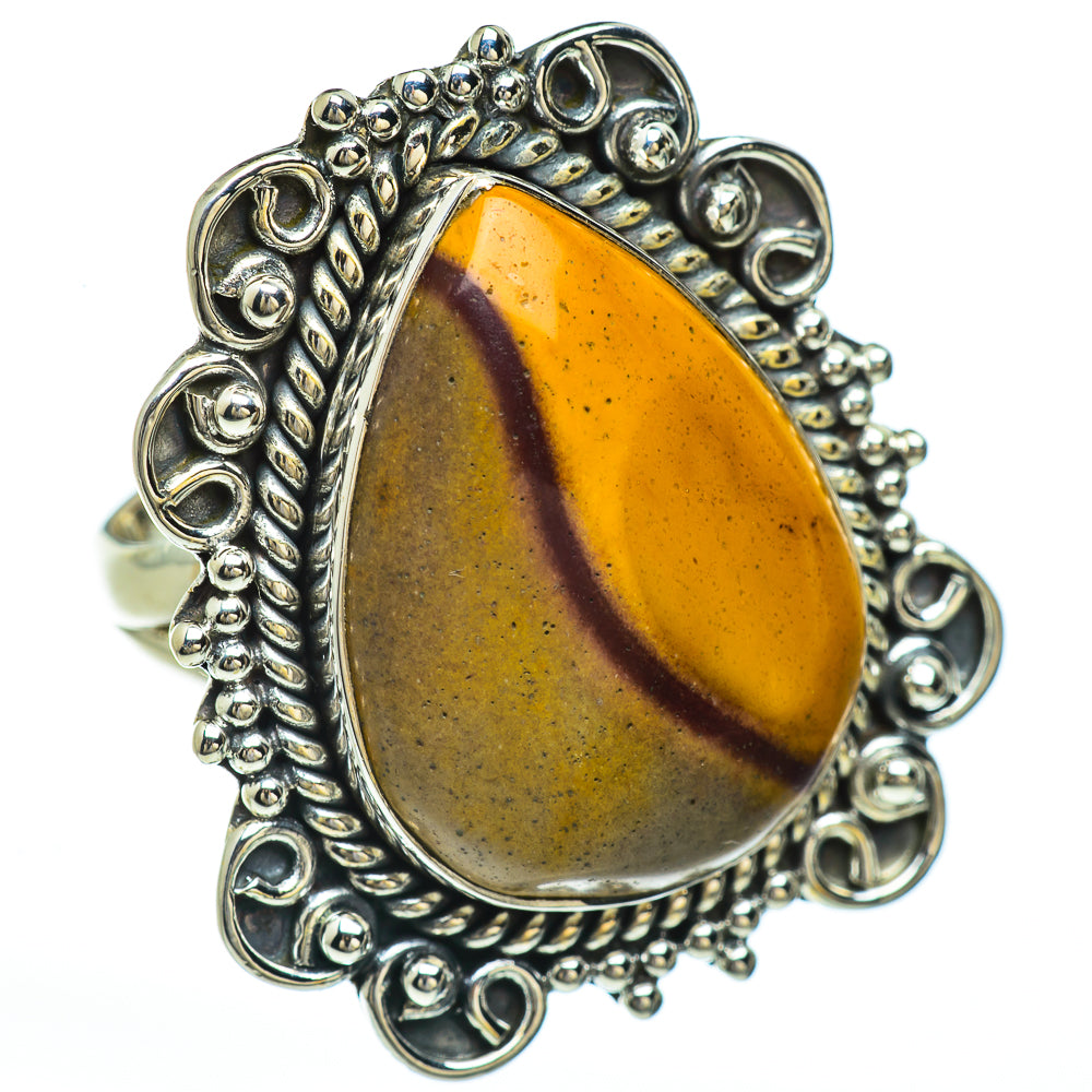Mookaite Rings handcrafted by Ana Silver Co - RING45042