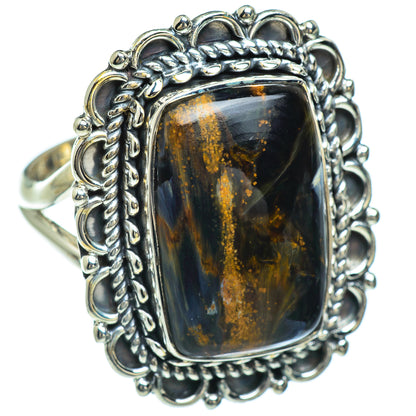 Pietersite Rings handcrafted by Ana Silver Co - RING45106