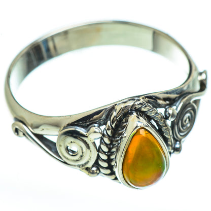 Ethiopian Opal Rings handcrafted by Ana Silver Co - RING45172
