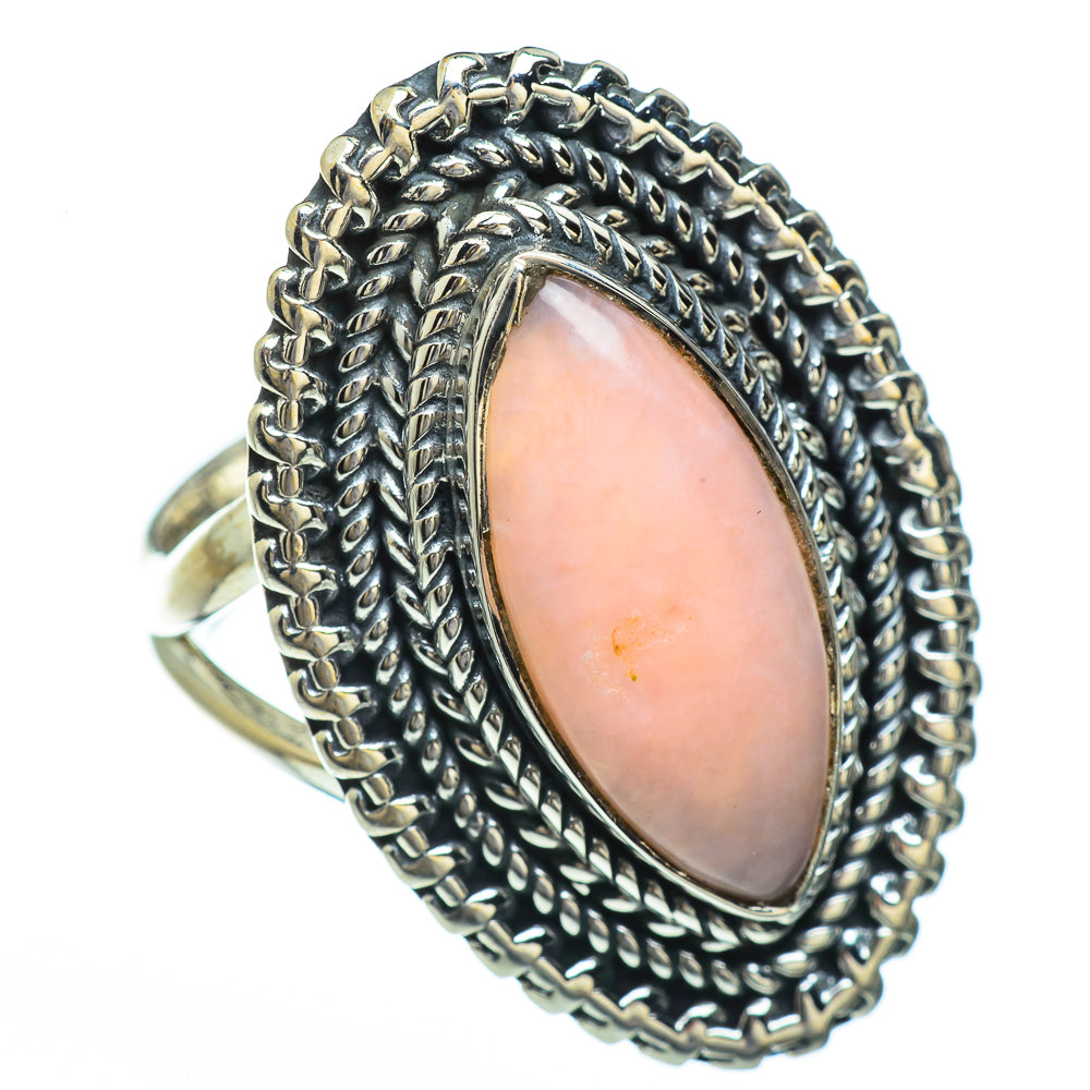 Pink Opal Rings handcrafted by Ana Silver Co - RING45188