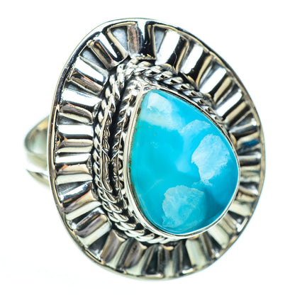 Larimar Rings handcrafted by Ana Silver Co - RING45251