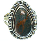 Chrysocolla Rings handcrafted by Ana Silver Co - RING45276